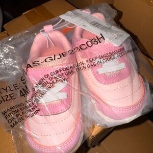 Carters Pink Kids Shoes size 4